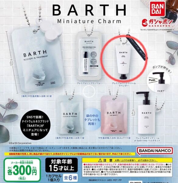 BARTH(バース) ミニチュアチャームコレクション