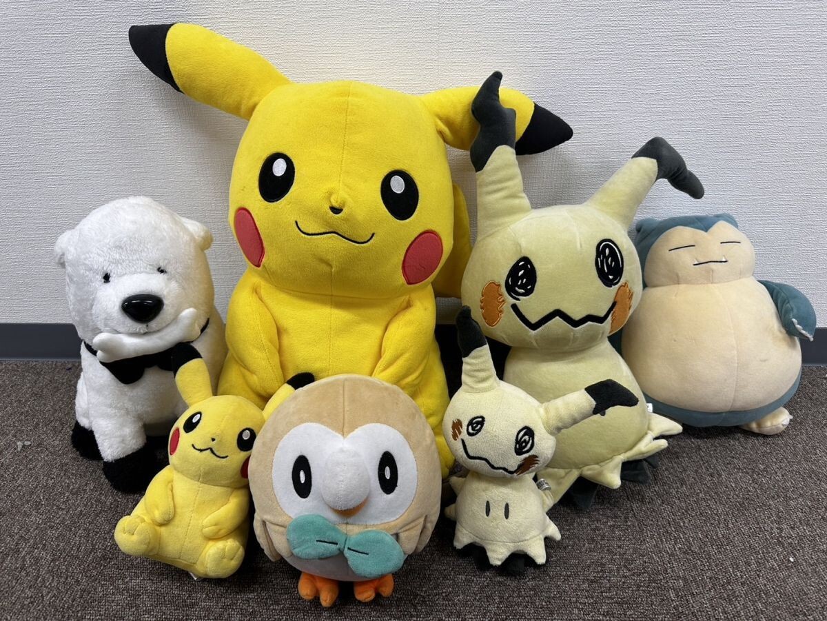 ポケモン イーブイ ミミッキュ ピカチュウ ぬいぐるみ 未開封 Yahoo!オークション -「ポケモン ぬいぐるみ ミミッキュ」の落札