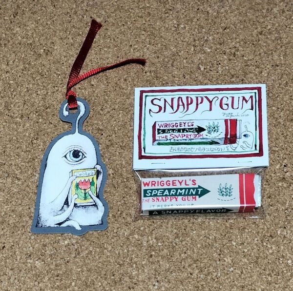 ボリス雑貨店 店舗限定 ひとつめちゃんセット しおり 栞 SNAPPYGUM ヒグチユウコ