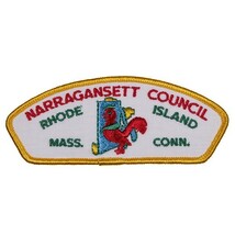 LJ21 NARRAGANSETT COUNCIL RHODE ISLAND ワッペン パッチ ロゴ エンブレム アメリカ 米国 USA 輸入雑貨 動物 アニマル 刺繍_画像1