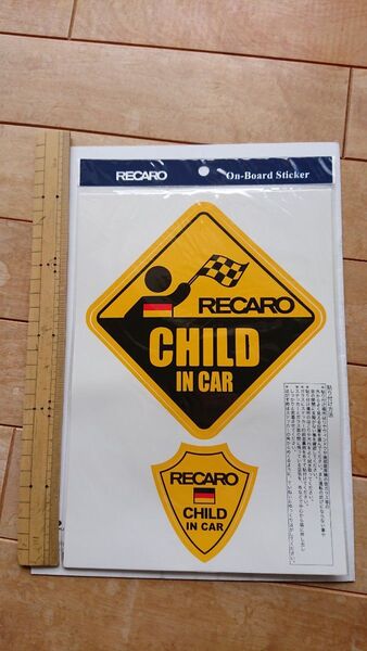 RECARO CHILD IN CAR ステッカー