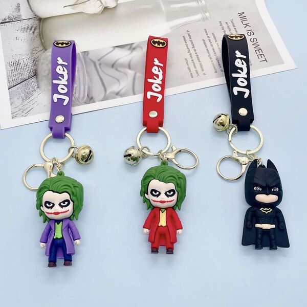JOKER ジョーカー アメコミ キーホルダー 3個 まとめ売り