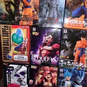 ドラゴンボールのプライズフィギュア10点セット