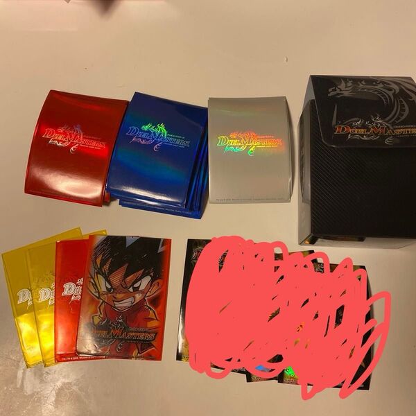 デュエルマスターズ 公式旧スリーブ デッキケース 中古