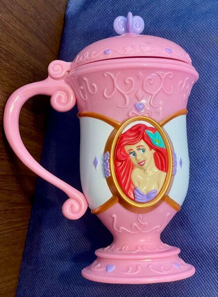 ディズニーオンアイス グッズ アリエル かき氷カップ ミッキーストロー付き