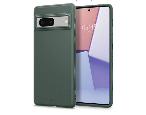 Google Pixel7 ケース グリーン TPU CYRILL