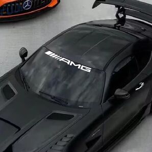 35インチ AMG メルセデスベンツMercedes Benz ウインドシールド デカール ステッカー ホワイト 白 90cm g