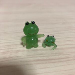 ガラス細工 カエル