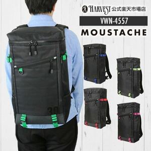 MOUSTACHE ムスタッシュ ビジネスバッグ ビジネス リュック メンズ リュックサック 大容量 通勤 出張 旅行 収納 VWN 4557 ピンク