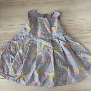 petit main 花柄ワンピース