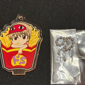 銀魂 沖田総悟 アクリルキーホルダー バーガーショップ