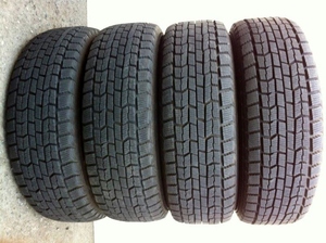 バリ山スタッドレス 195/65R15 GOODYEAR ICE NAVI ZEAグッドイヤーアイスナビゼア 4本ゴルフトゥーランセレナアクセラヴォクシーノア RK RF