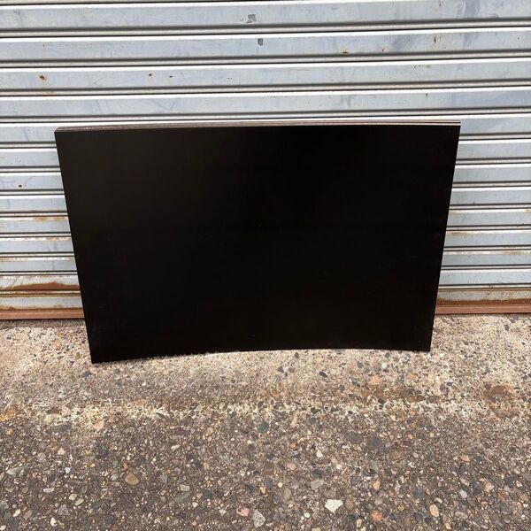 ポリ合板 ブラック 60cm x 90cm 2.5mm厚 8枚 サイズ変更可能