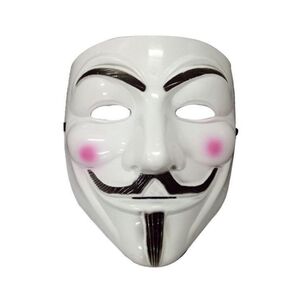 白いお面 仮面 マスク コスプレ ホワイト