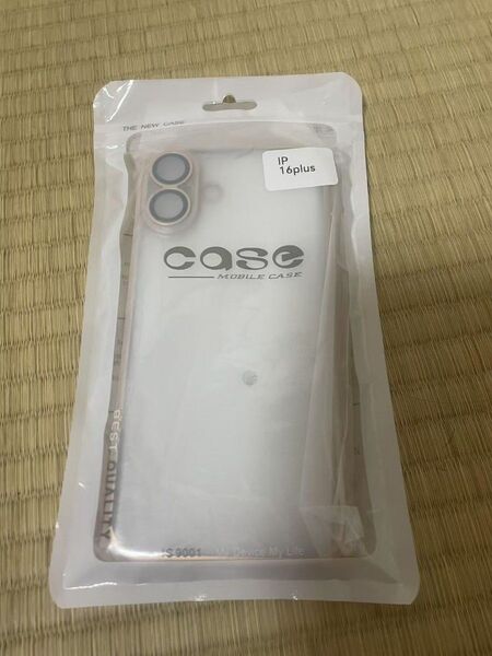 iPhone 16Plus用のクリアゴールドケース カメラ保護機能付き