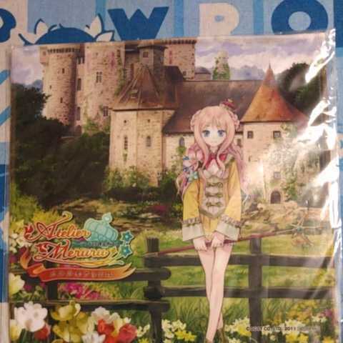 メルルのアトリエ アーランドの錬金術士 3 マイクロファイバー タオル 未開封新品 非売品 ミニ ハンド タオル ハンカチ