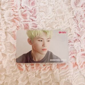 SEVENTEEN ウジ HMV フォトカード 特典 トレカ A|1 4th ミニアルバム