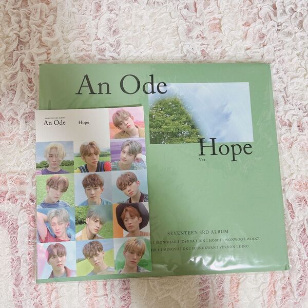 SEVENTEEN anode 3rd album CD フォトブック ステッカー hope