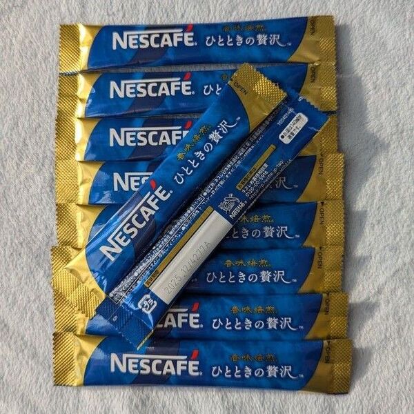 NESCAFE 香味焙煎ひとときの贅沢 ブラック10本