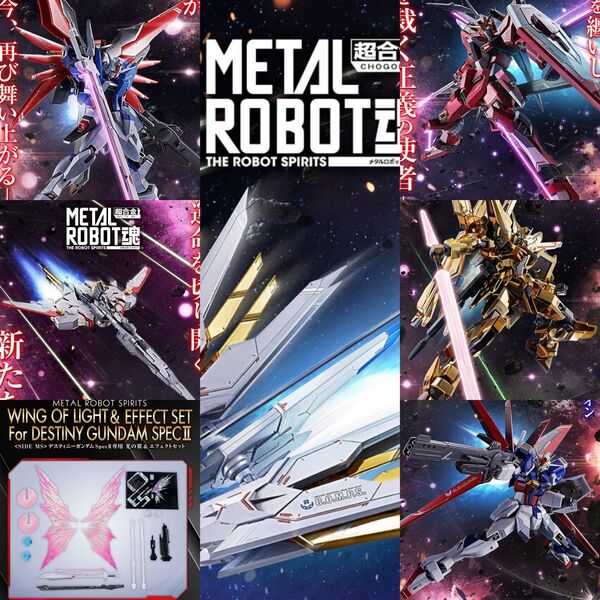 METAL ROBOT魂 seed freedom 7種