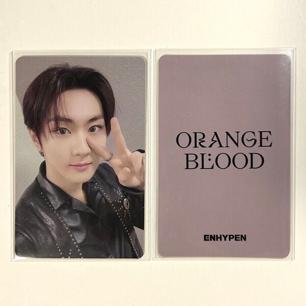 ENHYPEN ORANGE BLOOD yizhiyu最終 ジョンウォン トレカ