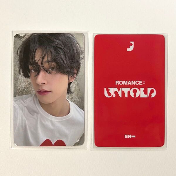 ENHYPEN ROMANCE : UNTOLD WEVERSE ラキドロ ジェイク トレカ
