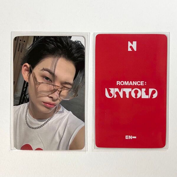 ENHYPEN ROMANCE : UNTOLD WEVERSE ラキドロ 特典 ニキ トレカ