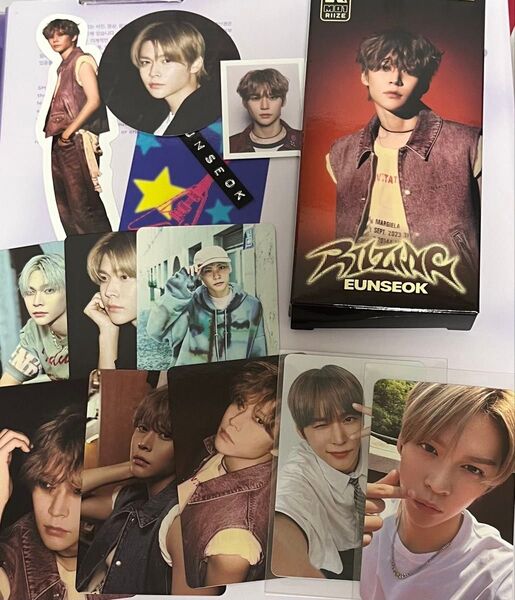 RIIZE ウンソク RIIZING photopack 証明写真 トレカ RIIZING DAY ラントレ セット