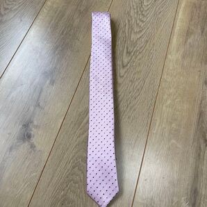 更新値下げ メンズ ネクタイ 細め ピンク 美品