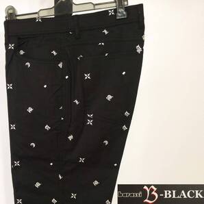 ★barassi B-BLACK★SALE 楽パンツ【黒L/W84~88cm】春夏モデル 32514991 バラシビーブラック