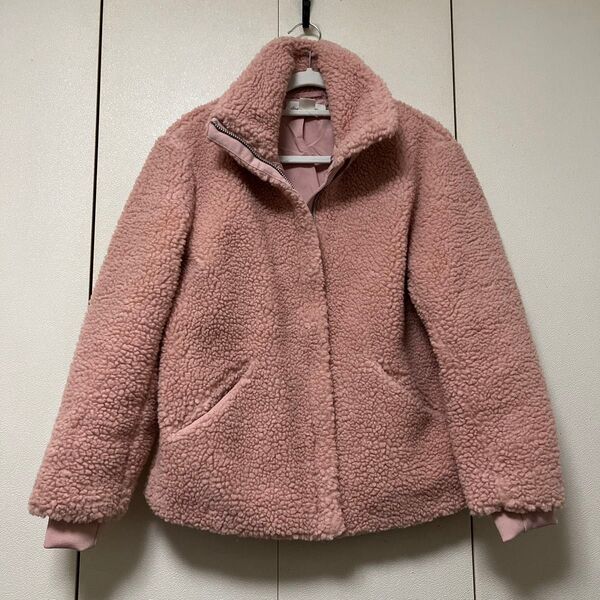 H&M ボアジャケット フリース モコモコ
