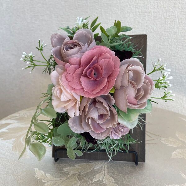 インテリアフラワー 造花 ハンドメイド 飾り 置き物