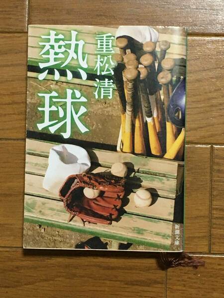 熱球　重松清　新潮文庫　野球　甲子園　夢　読書感想文　野球少年　ベースボール　春休み　宿題　高校野球