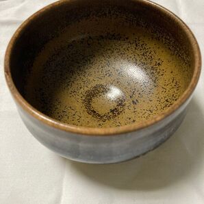 茶道具 未使用品 出雲広瀬町 八幡焼 八幡窯 秦信吉茶碗 抹茶碗 ★未使用品