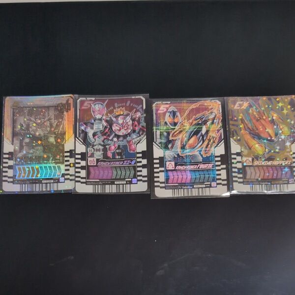 仮面ライダーガッチャード ライドケミートレカ まとめ売り 仮面ライダージオウ レジェンドライダーパラレルレア