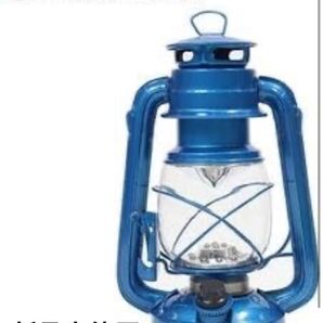Hilander(ハイランダー) アンティークLEDランタン ブルー 新品未使用 おしゃれランタン アンティーク 照明 キャンプ