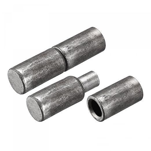 バレルヒンジ溶接 73 mm x 20 オス メス 鉄製 ウィンドウ用 4ペア