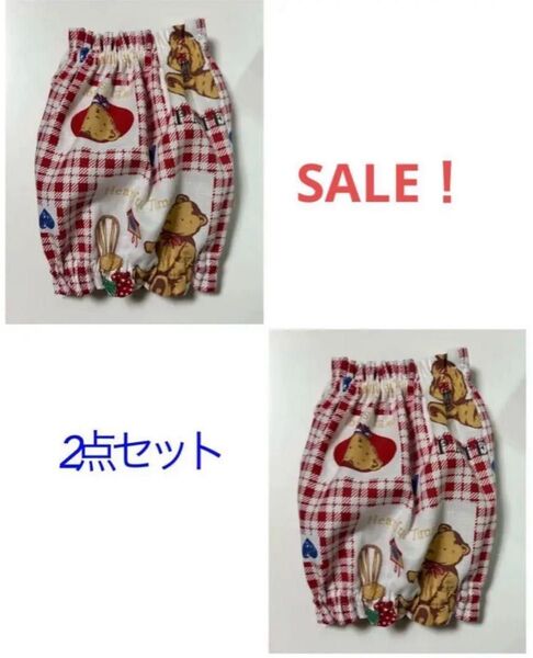 SALE!犬用スヌード★カントリーベア Mサイズ 2点セット ハンドメイド