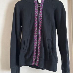 X-girl ジップアップパーカー