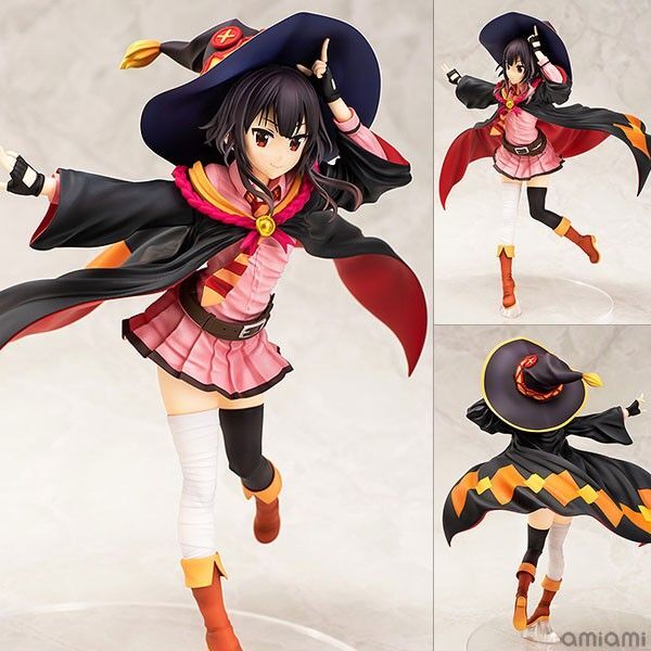 【新品未開封】CAworks 映画 この素晴らしい世界に祝福を! 紅伝説 めぐみん 学生服Ver. 塗装済み完成品フィギュア