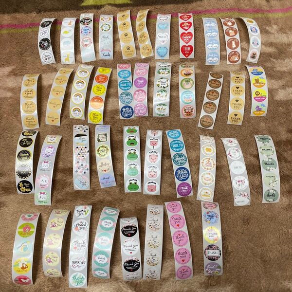 サンキューシール ランダム 1,000枚