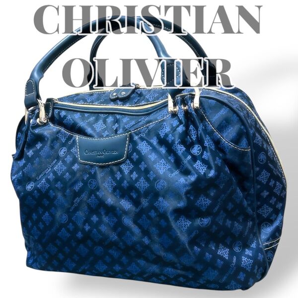 極美品 CHRISTIAN OLIVIER クリスチャンオリビエ 旅行用 ボストンバッグ A4可