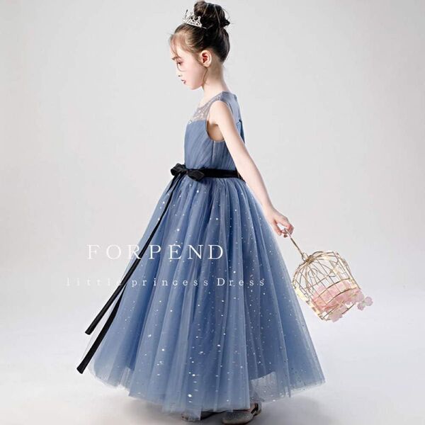 子ども ドレス 130cm 女の子 フォーマル 発表会 結婚式 プリンセス 七五三