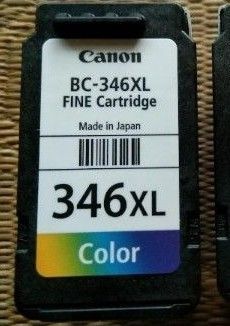 BC-346XL 純正インク再充填リサイクルカートリッジ