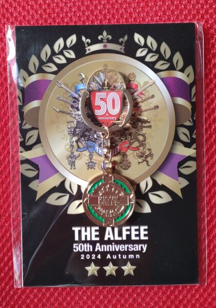 THE ALFEE ご当地メダルキーホルダー ツアーグッズ