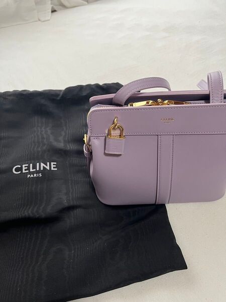 ショルダーバッグ セリーヌ CELINE カバ ドゥフランス レザー