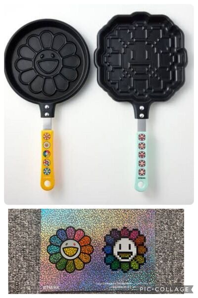 最終値下 3セット 新品未使用非売品 カイカイキキ フライパン 村上隆 インテリア調理器具 フライパン