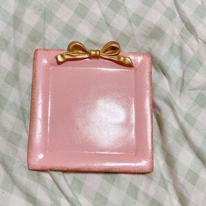リボンアンティーク風アクセサリートレイ 小物置き フランフラン ガーリー リボン