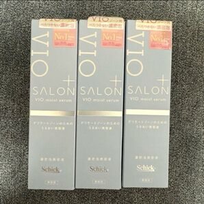 Schick サロンプラス V.I.O 濃密泡セラム 美容液×3