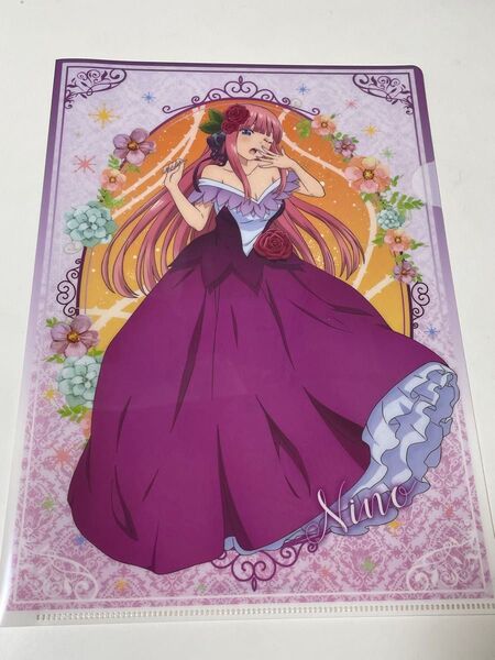 五等分の花嫁 中野二乃 クリアファイル